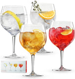 Spiegelau Special Gin and Tonic Glasses Set of 4 - European-Made Crystal, Modern Cocktail Glassware, Dishwasher Safe, Professional Quality Cocktail Glass Gift Set - 21 oz