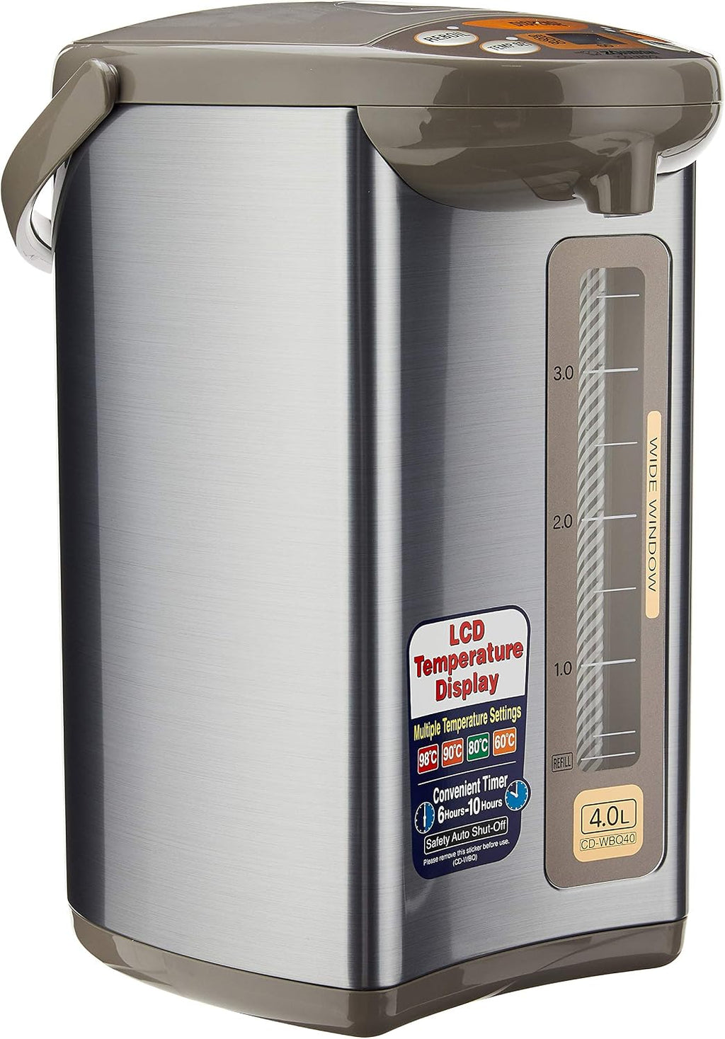 Zojirushi CD-WBQ40 Electric Airpot, 4.0L