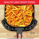 Tefal Easy Fry Essential EY1308 - Air Fryer, 3.5L Capacity, 80°C - 200°C, Die Cast Grill Plate, 60 min Timer, Oil-Less Fryer, Compact Design, Healthy Cooking, Dishwasher-Safe Parts