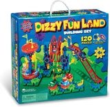 Learning Resources LER9199 Gears Dizzy Fun Land Motorized Gears Set 120 Pieces