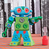 Educational Insights EI-4127 Design & Drill Robot, Green, 120 Pieces