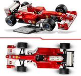LEGO Icons Ferrari F2004 & Michael Schumacher - F1 Car Model Kit