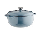 Lodge EC6D34 Enameled Dutch Oven, 6 Qt, Storm Blue