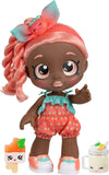 Kindi Kids Snack Time Friends - Pre-School Play Doll, Summer Peaches - for Ages 3+ | Changeable Clothes and Removable Shoes - Fun Snack-Time Play, for Imaginative Kids