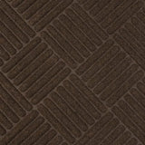 Apache Mills Textures Crosshatch Entrance Mat, 3' x 5', Walnut