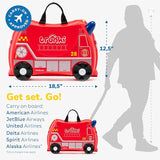 Trunki "Fire Engine" Children's Trolley Suitcase