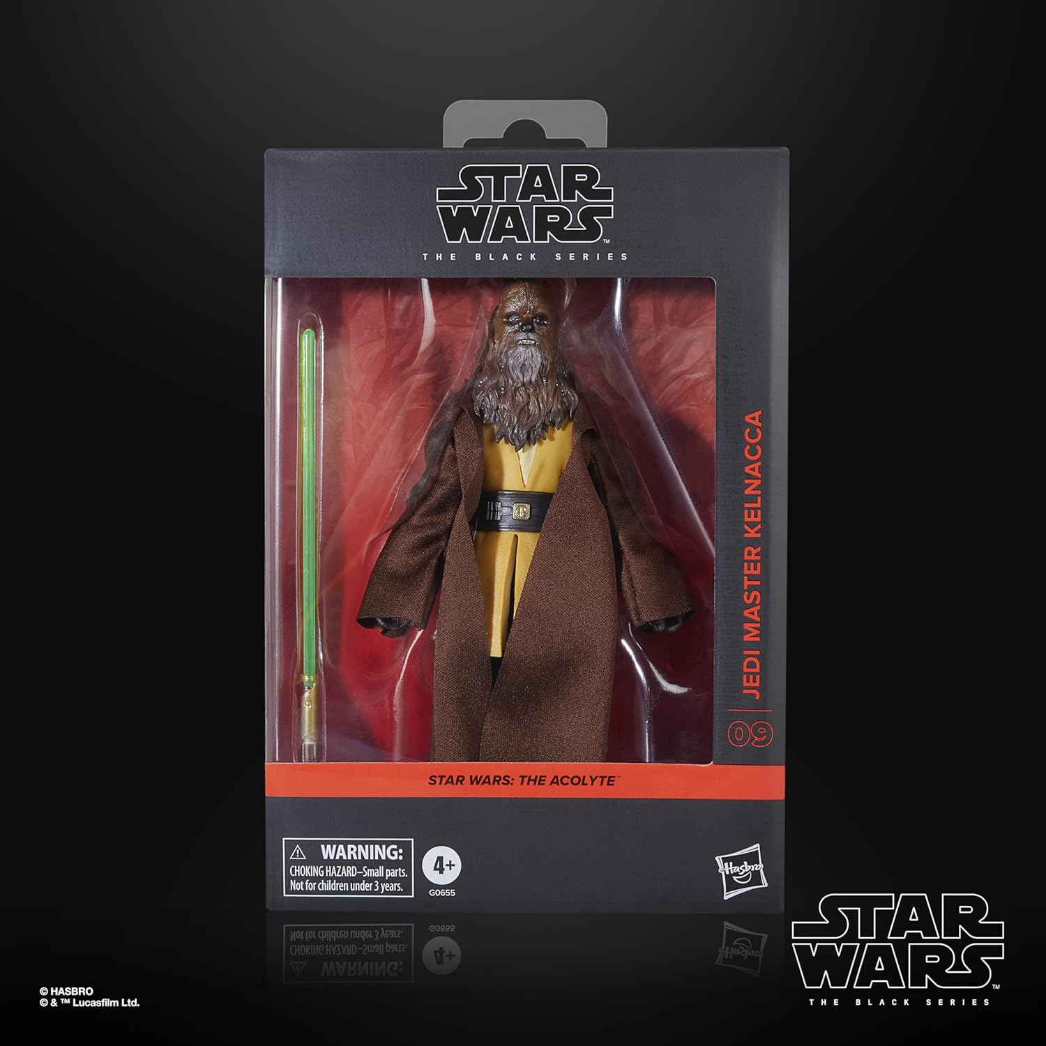 STAR WARS The Black Series Jedi Master Kelnacca The Acolyte Deluxe Collectible 6 Inch Action Figure