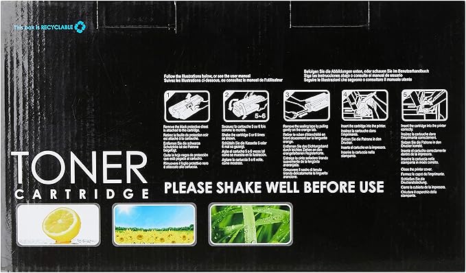 Nippon-ink CE505X (HP 05 X) Black For Use on HP Laser Black Toner
