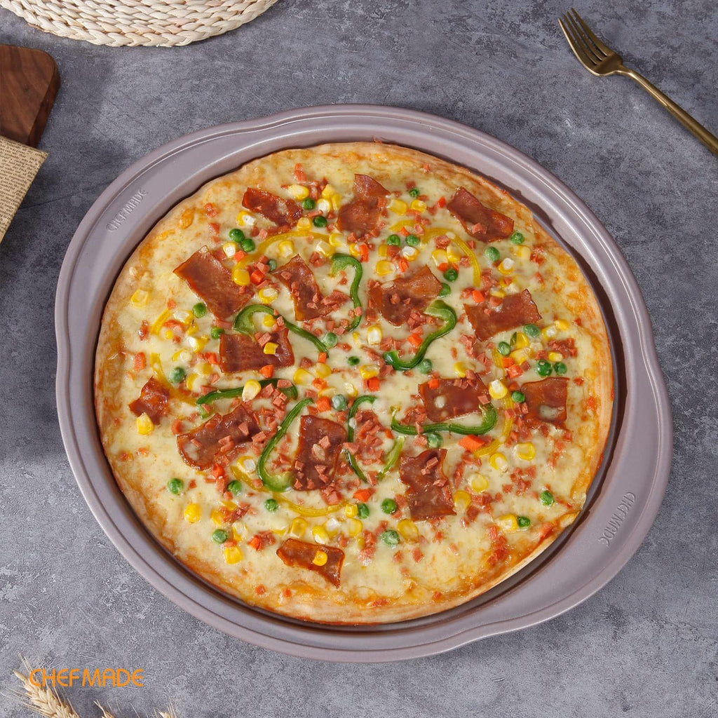 CHEFMADE WK9847 NonStick Pizza Crispen Pan 14in