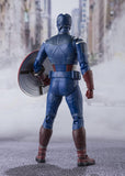 TAMASHII NATIONS Captain America Edition Avengers Bandai Spirits SH Figuarts