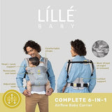 LÍLLÉbaby 6-in-1 Full Airflow Ergonomic Baby Carrier for Infants and Toddlers with Lumbar Support (7-45 lbs), 360 Degree Baby Use, Inward & Outward Facing