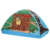 Pacific Play Tents 19791 Kids Tree House Bed Tent Playhouse - Fits Full Size Mattress, Green