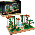 Lego 10359 Icon Fountain Garden Toy Birthday Present Block Mother Day Father Day Men Women Interior Stylish