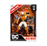 McFarlane Toys - DC Direct - Page Punchers 7" Figure With Comic - The Flash Wave 2 - Heatwave