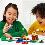 LEGO Super Mario Adventures with Mario Starter Course 71360 Building Kit, Interactive Set Featuring Mario, Bowser Jr. and Goomba Figures (231 Pieces)