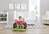 Delta Children Lil’ Play Station 4-in-1 Activity Walker - Rocker, Activity Center, Bouncer, Walker - Adjustable Seat Height - Fun Toys for Baby, Sadie the Ladybug