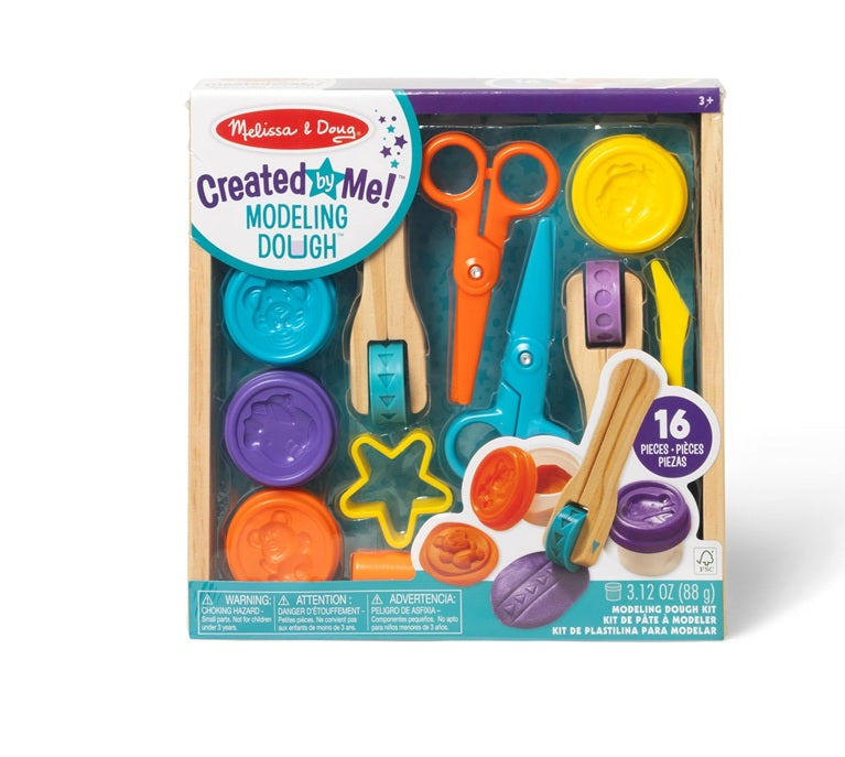 Melissa & Doug 885316991279 Cut Sculpt and Roll Clay Play Set, Multi