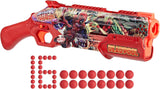 Nerf Marvel Deadpool Blaster, 16 Nerf Rival Accu-Rounds, Pump Action, Breech Load, Gifts for Teens, 14+