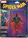 Marvel Legends Series Miles Morales Spider-Man, Spider-Man Collectible 6 Inch Action Figures, 2 Accessories