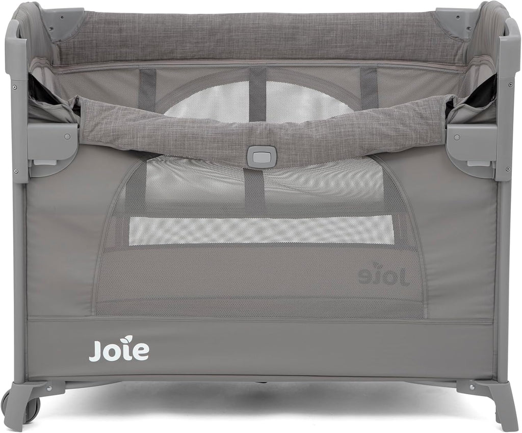 Joie Play Pen Baby Crib Foggy Grey