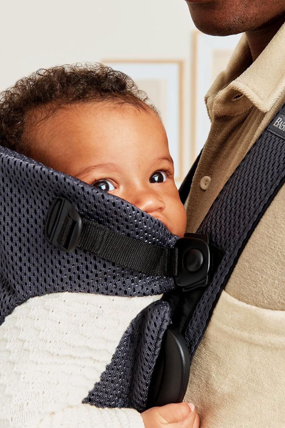 Babybjörn Baby Carrier Mini In 3D Mesh Anthracite Secondary image