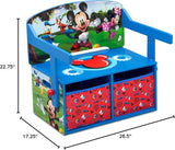 Delta Children Kids Convertible Activity Bench - Greenguard Gold Certified, Disney Mickey Mouse