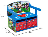 Delta Children Kids Convertible Activity Bench Disney Mickey Mouse