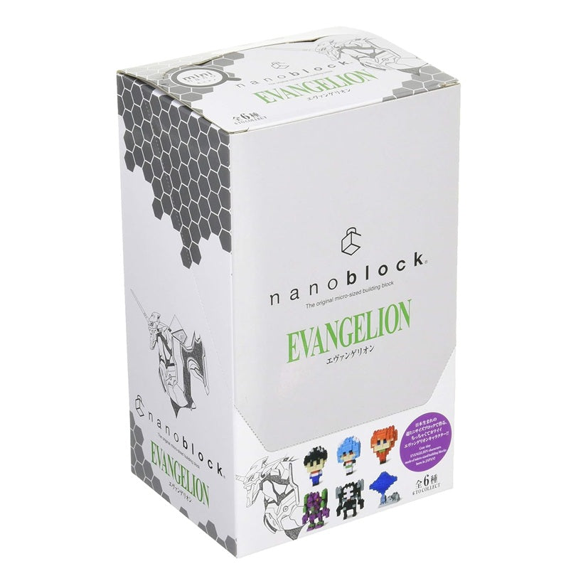 Kawada Nanoblock Mini Nano Evangelion NBMC_02S 1 Box = 6 Pieces
