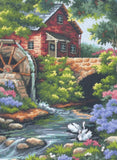 Dimensions Needlecrafts Needlepoint Old Mill Cottage