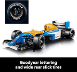 LEGO Icons Williams Racing FW14B & Nigel Mansell - F1 Car Model Set with a Collectible Driver Minifigure, Trophy & Display Stand