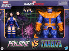 Marvel Legends Series Gamerverse Psylocke vs Thanos