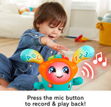 Fisher-Price DJ Bouncin’ Beats, interactive musical learning toy with lights and bouncing action for babies and toddlers