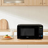 Midea MMO AM920MZ BK Solo Microwave Oven 20L Black