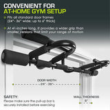 ProsourceFit Doorway Mount, Foldable, Multi-Grip, Multi-Grip Lite and Wall-Mounted Pull Up/Chin-Up Bar