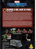 Marvel Crisis Protocol: Deadpool & Bob & Taco Truck - Marvel Miniatures Game - Strategy Game for Teens and Adults - Ages 14 and Up - For 2 Players and Up - Average Playing Time of 45