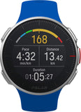 POLAR VANTAGE V – Premium GPS Multisport Watch for Multisport & Triathlon Training (Heart Rate Monitor, Running Power, Waterproof), Pro (Includes H10 HRM Chest Strap), Blue