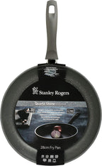 Stanley Rogers 42225 Quartz Stone Advanced Frypan 28cm Dark Grey