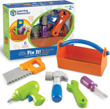 Learning Resources New Sprouts Fix It! Play Toy Tool Set, 6 Pieces