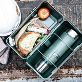 Stanley Classic Lunch Box, Hammer Tone Green, 10-Quart