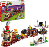 LEGO Super Mario The Bowser Express Train Toy, Adventure Playset for 9 Plus Year Old Boys & Girls, with 6 Character Figures Incl. a Hammer Bro and 2 Goombas, Creative Gift for Kids Gamers 71437