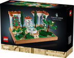 Lego 10359 Icon Fountain Garden Toy Birthday Present Block Mother Day Father Day Men Women Interior Stylish