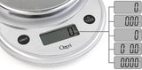 Ozeri Pronto Digital Multifunction Kitchen and Food Scale, Elegant Chrome