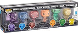 Funko Pop! Artist Series: Marvel Infinity Saga - Avengers with Base (6-Pack) Multicolor, (57619)