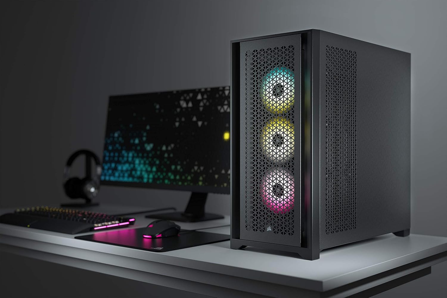Corsair CSCC9011210WW 5000D Airflow Tempered Glass MidTower Case Black Secondary image