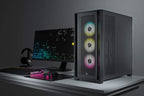 Corsair CSCC9011210WW 5000D Airflow Tempered Glass MidTower Case Black