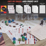 CraftyCrocodile Dungeons and Dragons Starter Set - of Stormwreck Isle Extra 6 Dice Sets, Flannel Bags, Master Screen, Figures, New Heroes