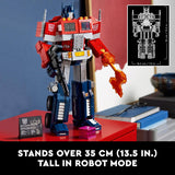 LEGO Icons Optimus Prime 10302 Building Kit (1,508 Pieces)
