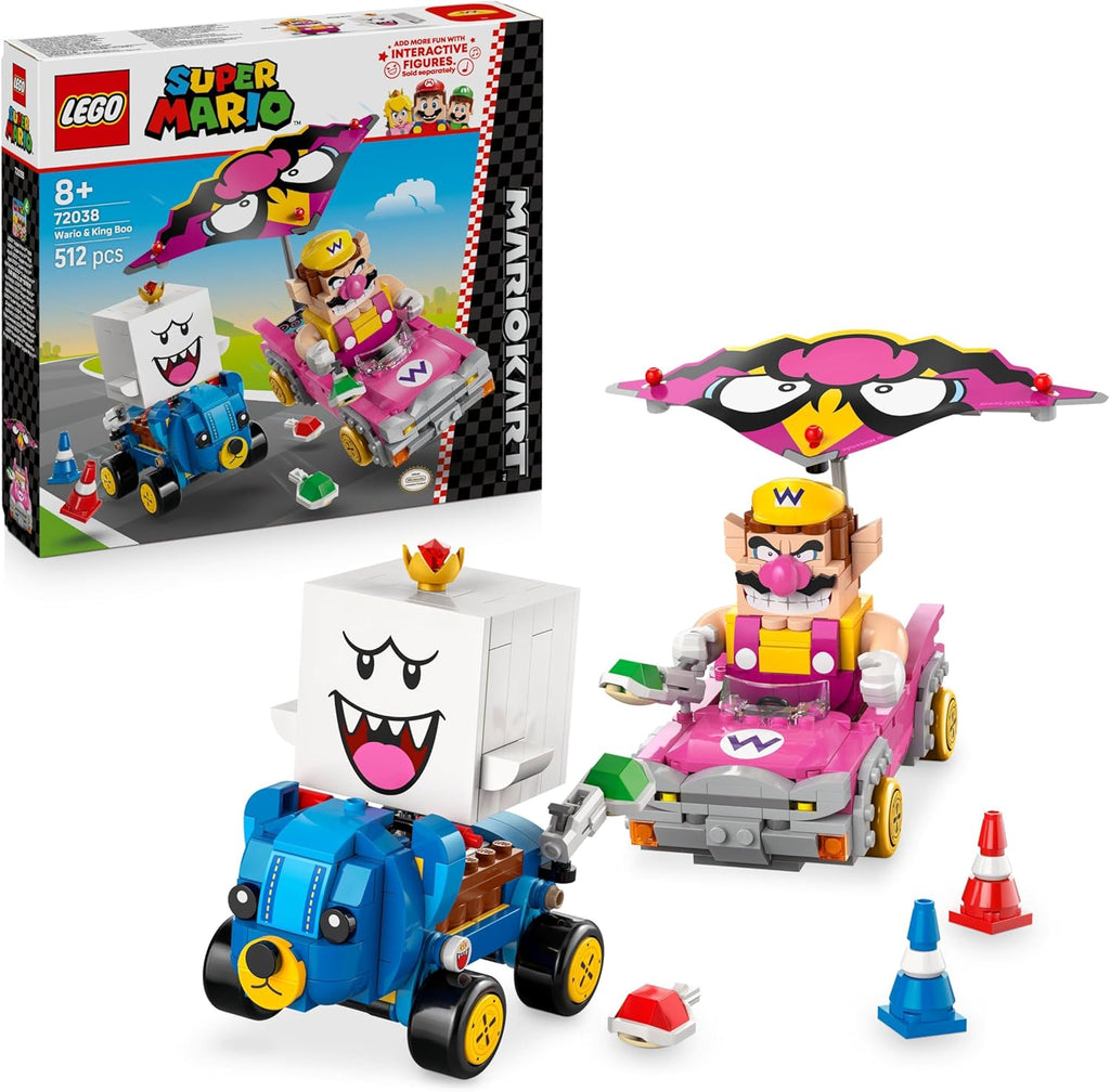 LEGO 72038 Super Mario Mario Kart Wario And King Boo