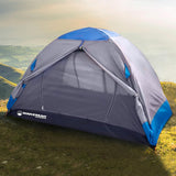 Wakeman Outdoors, 2 Person Backpacking Tent with Waterproof Floor, Rain Fly, Taped Seams and Carry Bag