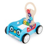 Baby Einstein BE11875 Discovery Buggy Wooden Activity Walker and Wagon